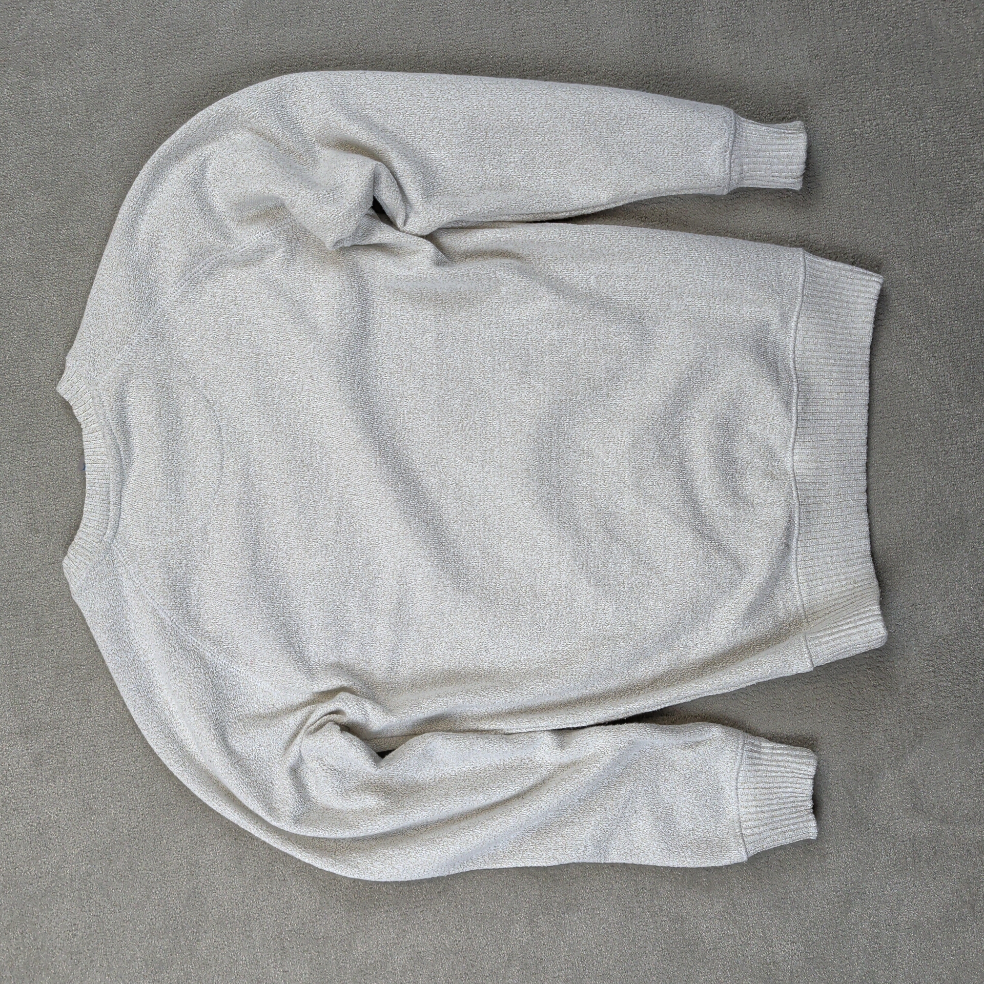 Militex Mens Sweatshirt Small Off White Florida Graphic Casual Streetwear Cotton — photo 6