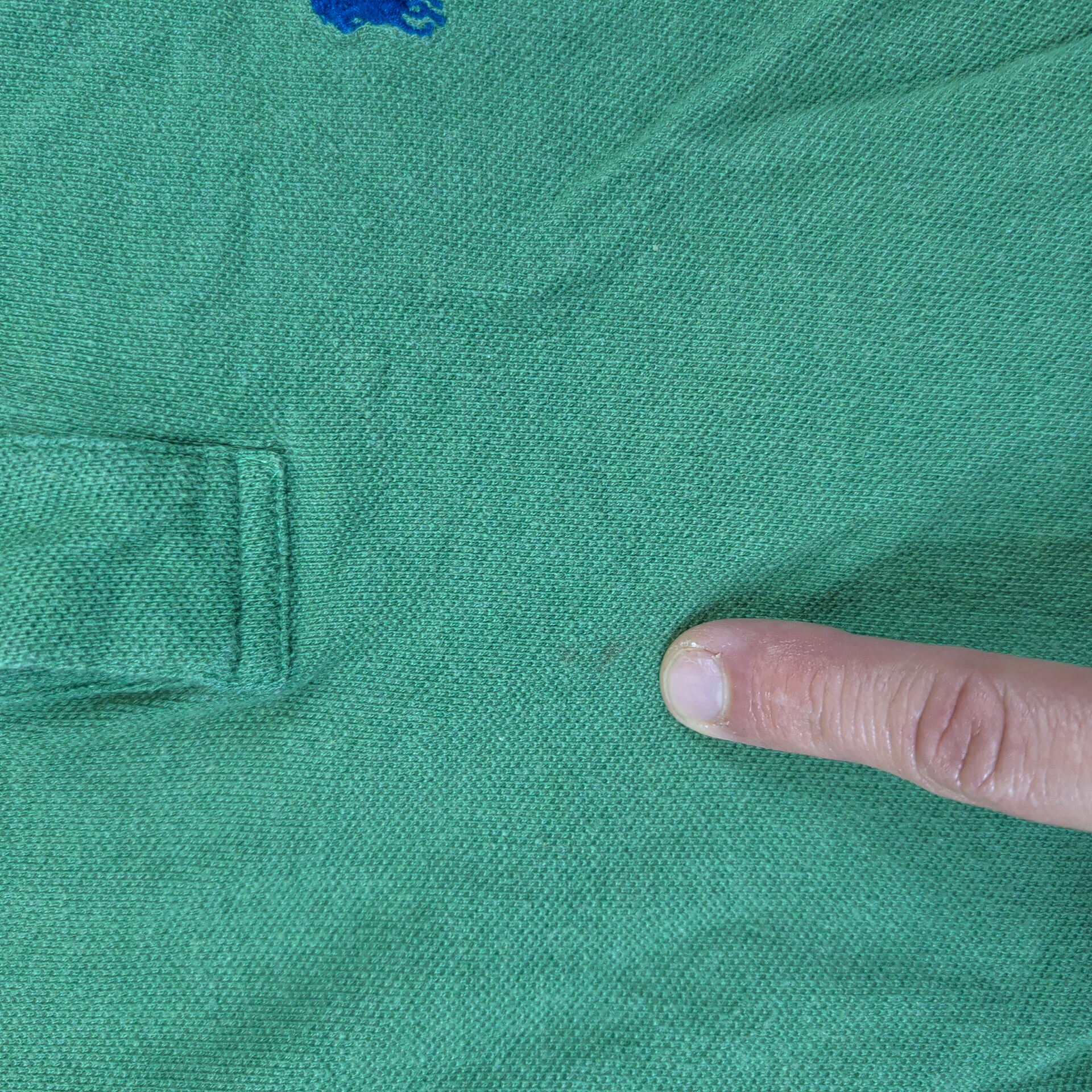 Polo Ralph Lauren Kids Long Sleeve Shirt 6 Green Cotton Classic Style Y2K 90s — photo 4