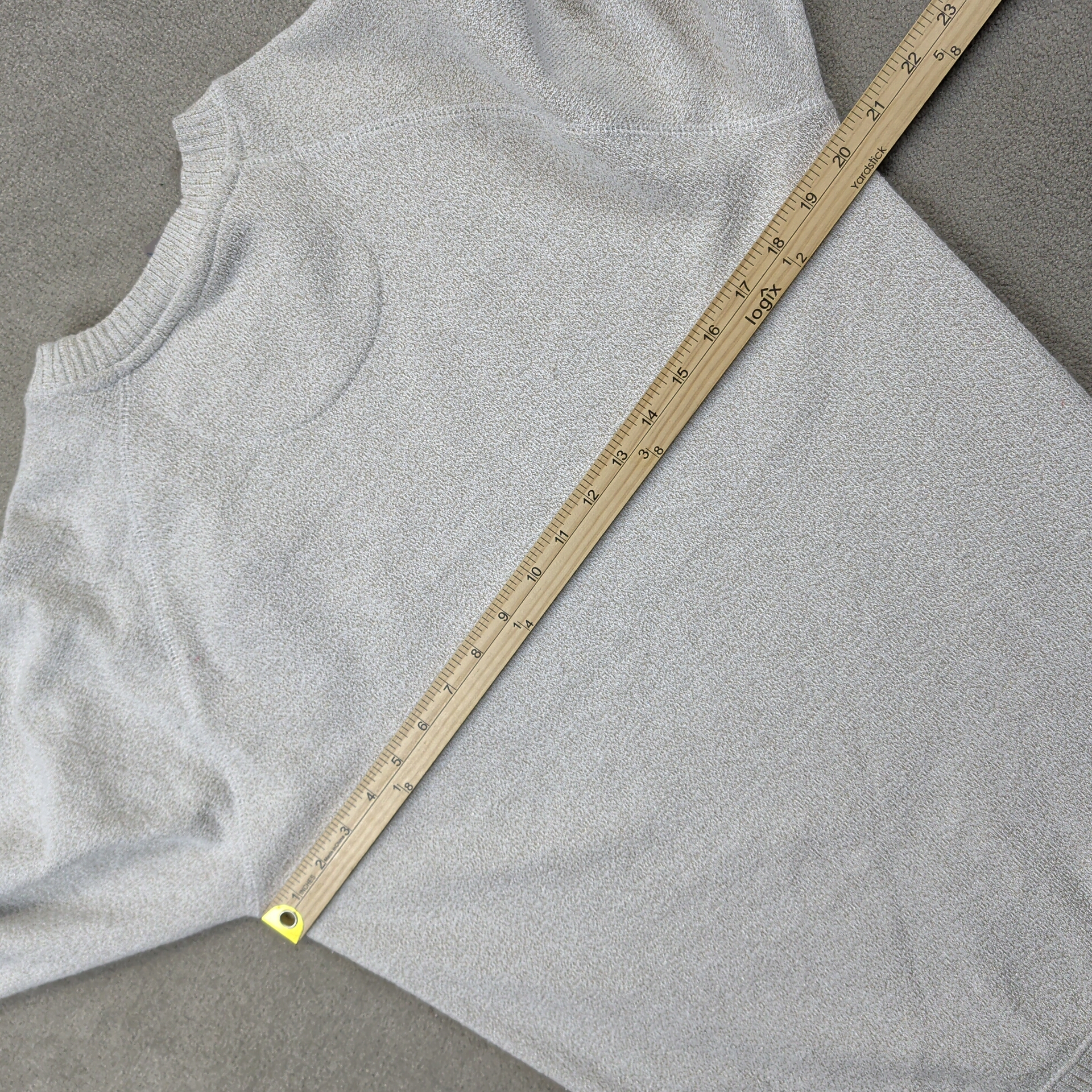 Militex Mens Sweatshirt Small Off White Florida Graphic Casual Streetwear Cotton — photo 8